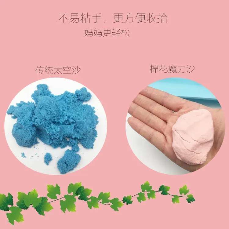 
Making Kit Science Lab Play Dough Educational Magic Fluffy Cotton Sand 