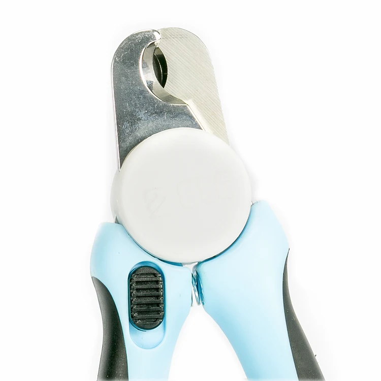 Pet Cleaning Tool Stainless Steel Dog Nail Cutter Clipper with Safe Guard