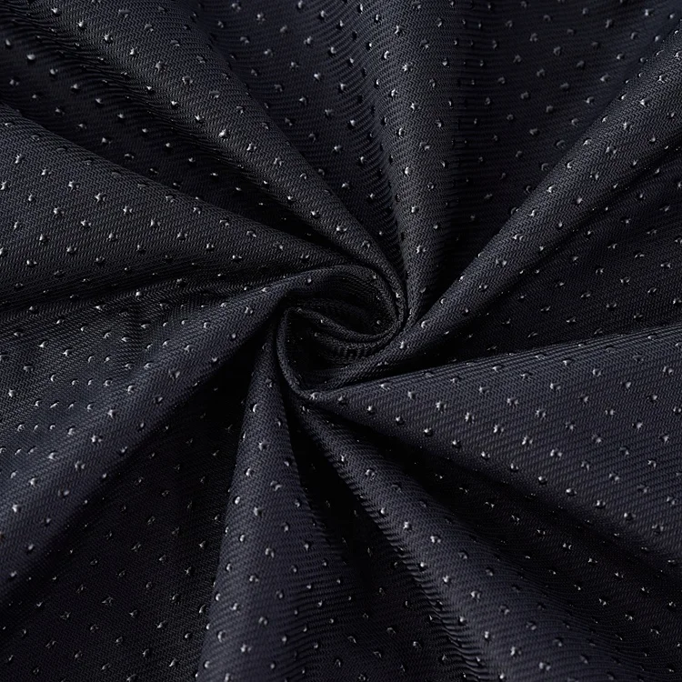 New design white polyester material plain knitting anti-slip non-slip fabric for pet mat