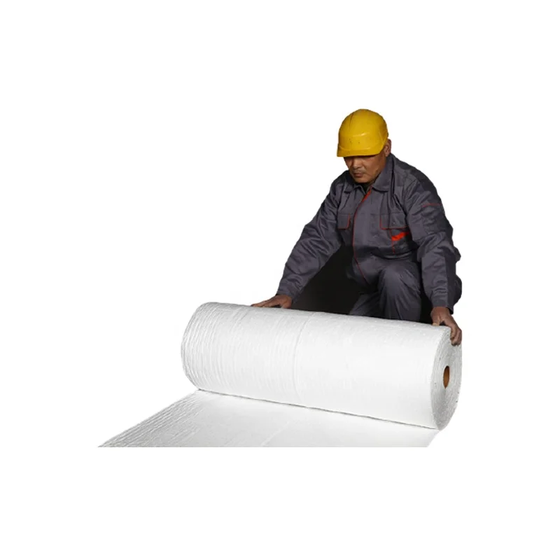 Customized Size 100% PP High Quality Oil Only Absorbent Rolls