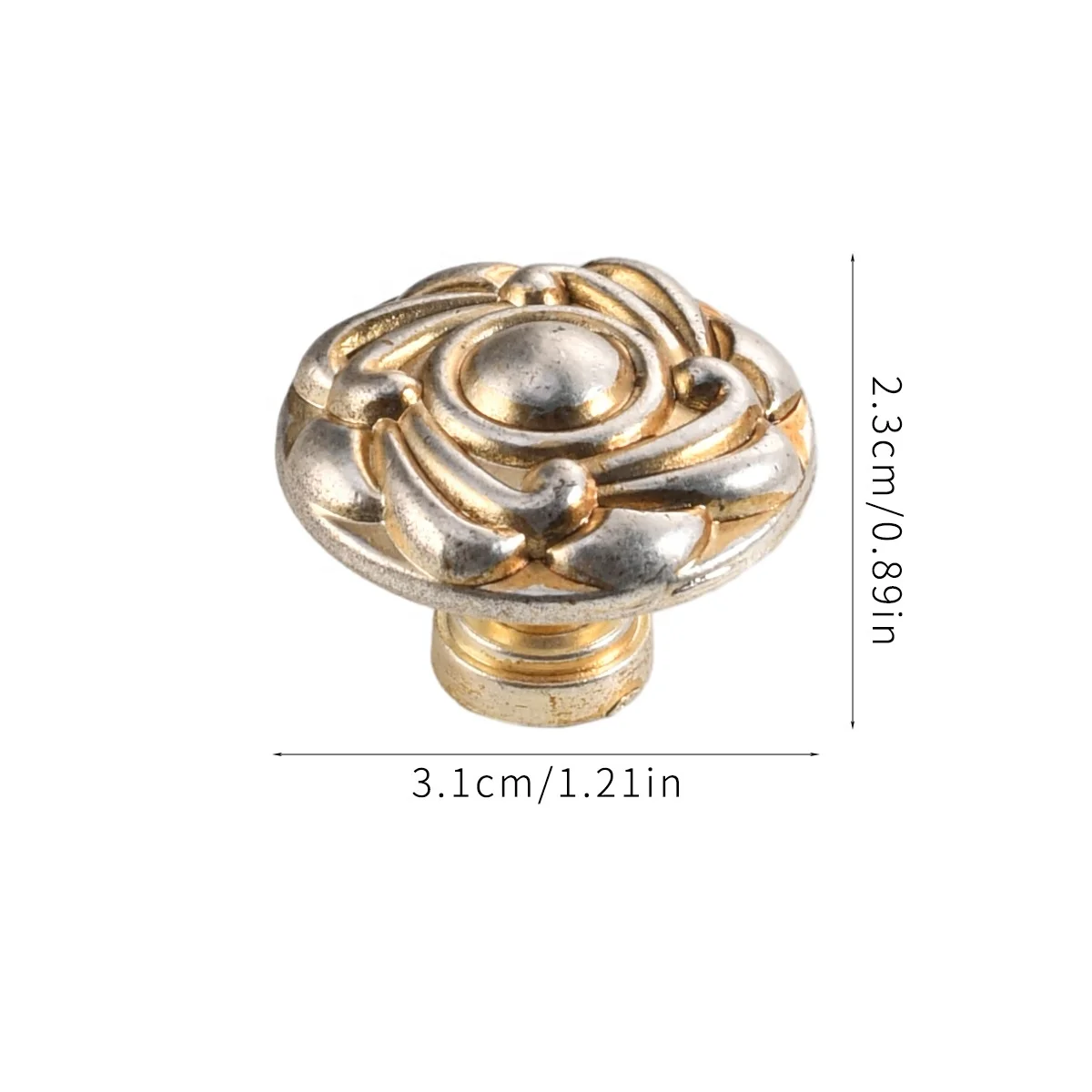 A variety of styles of American antique silver furniture handle accessories European cabinet handle for wardrobe door