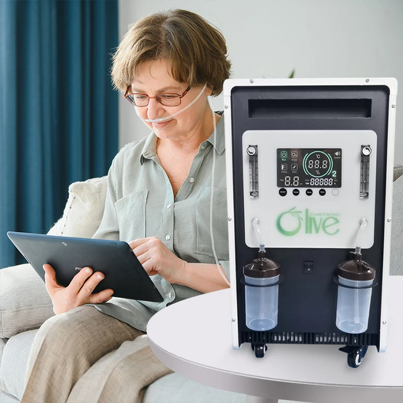 Olive O2 Generator Device 24h Continuously Running 20l Medical Oxygen-Concentrator Large Flow 20 Liters Oxygene Concentrator