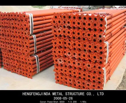 Powder Coated Steel Adjustable Shoring Props Heavy Duty Metal Scaffolding Acrow Jack Formwork Prop