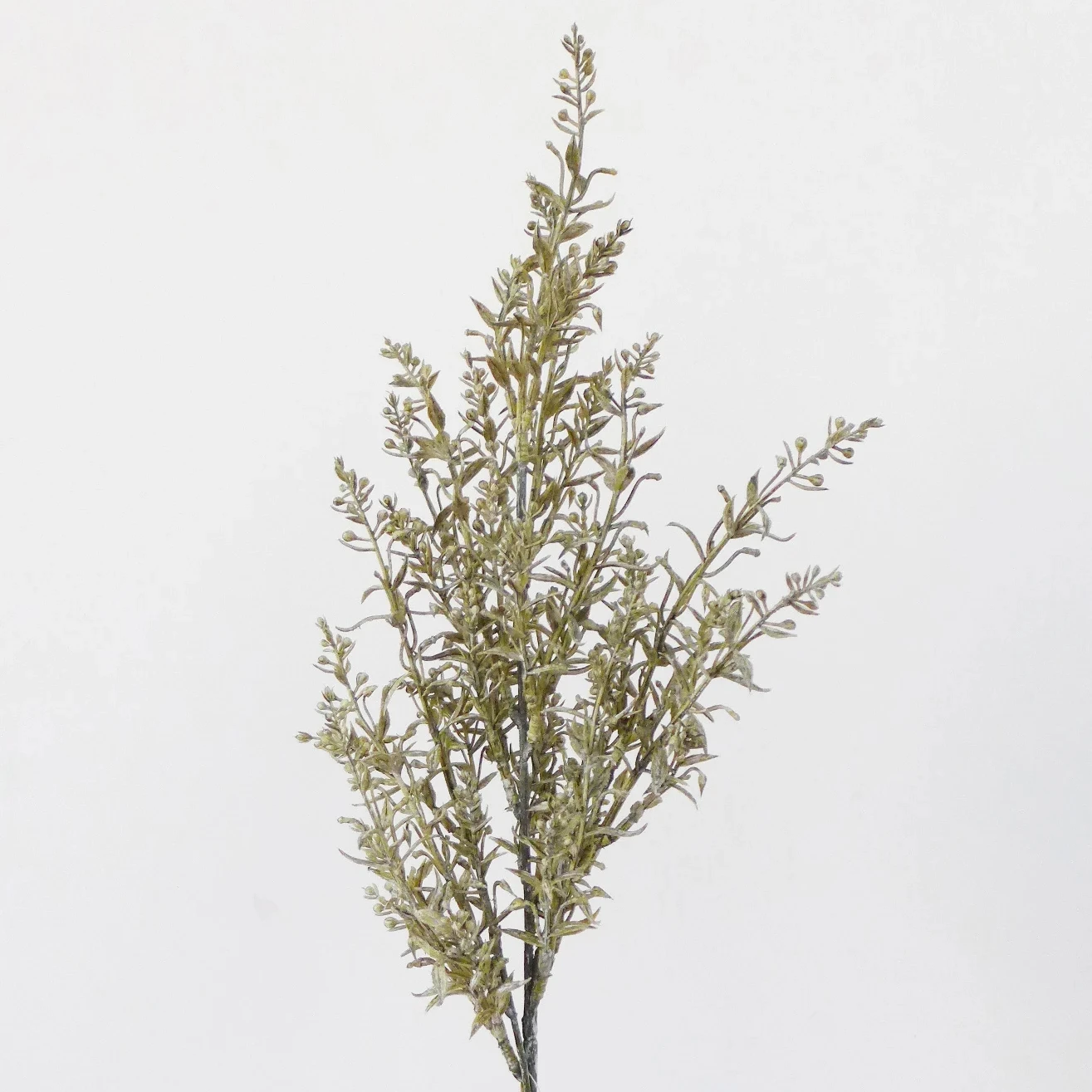 Nifloral Artificial Plants Green Grass Leaves Tree Single Branch Artificial Leaves for Garden decor Plastic Lavender