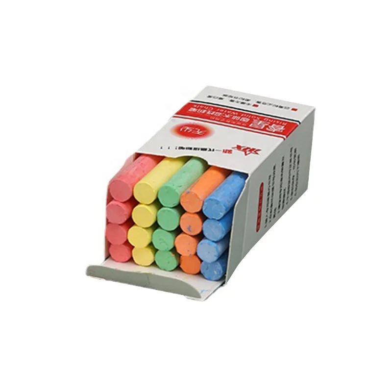 Top Sales Washable Dustless Colorful Chalk Family Kids Graffiti Erasable Pastel Chalks