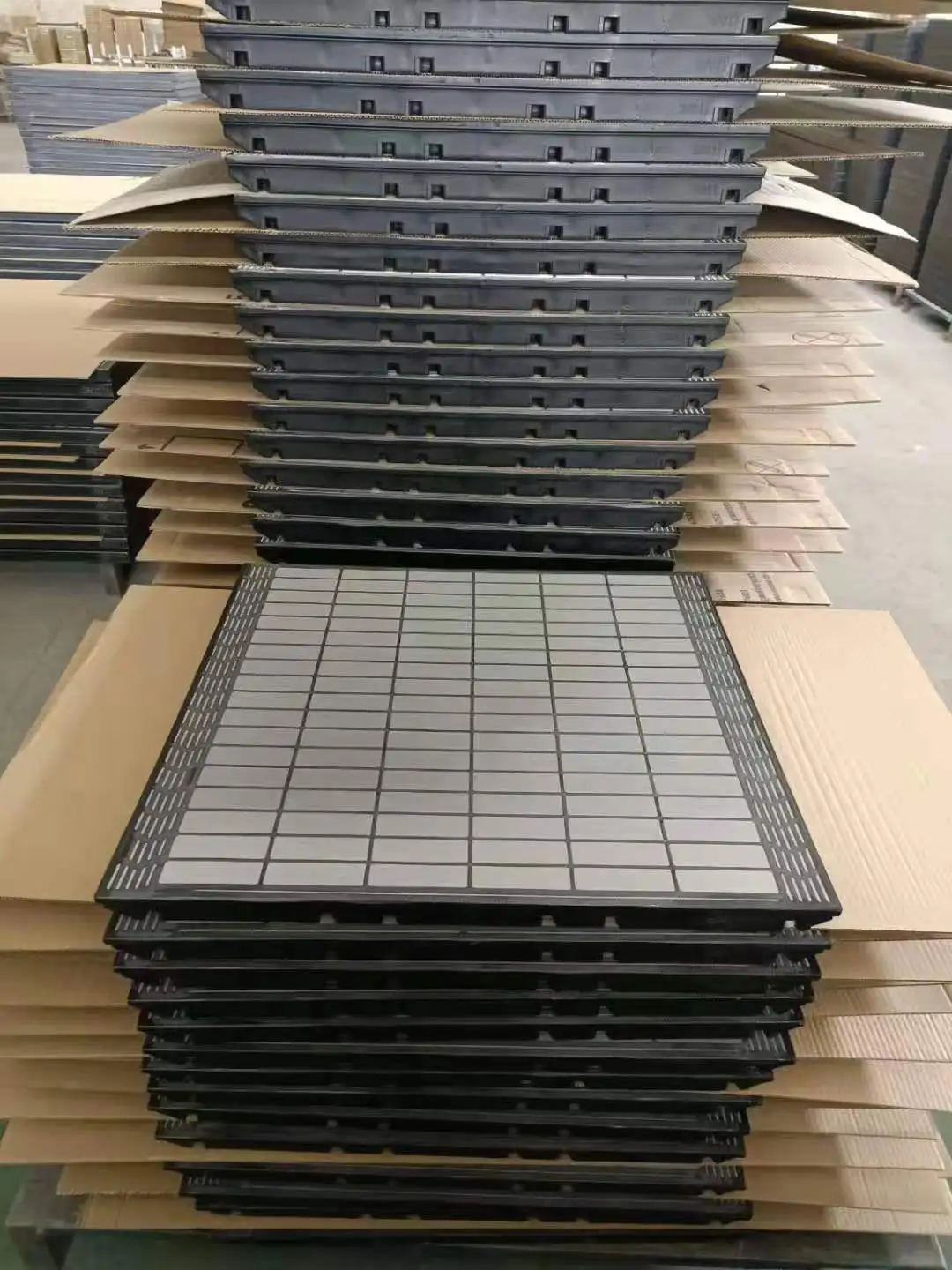 Composite frame petroleum Drilling fluids mud cleaner shale shaker screen for sale provide API Certificate