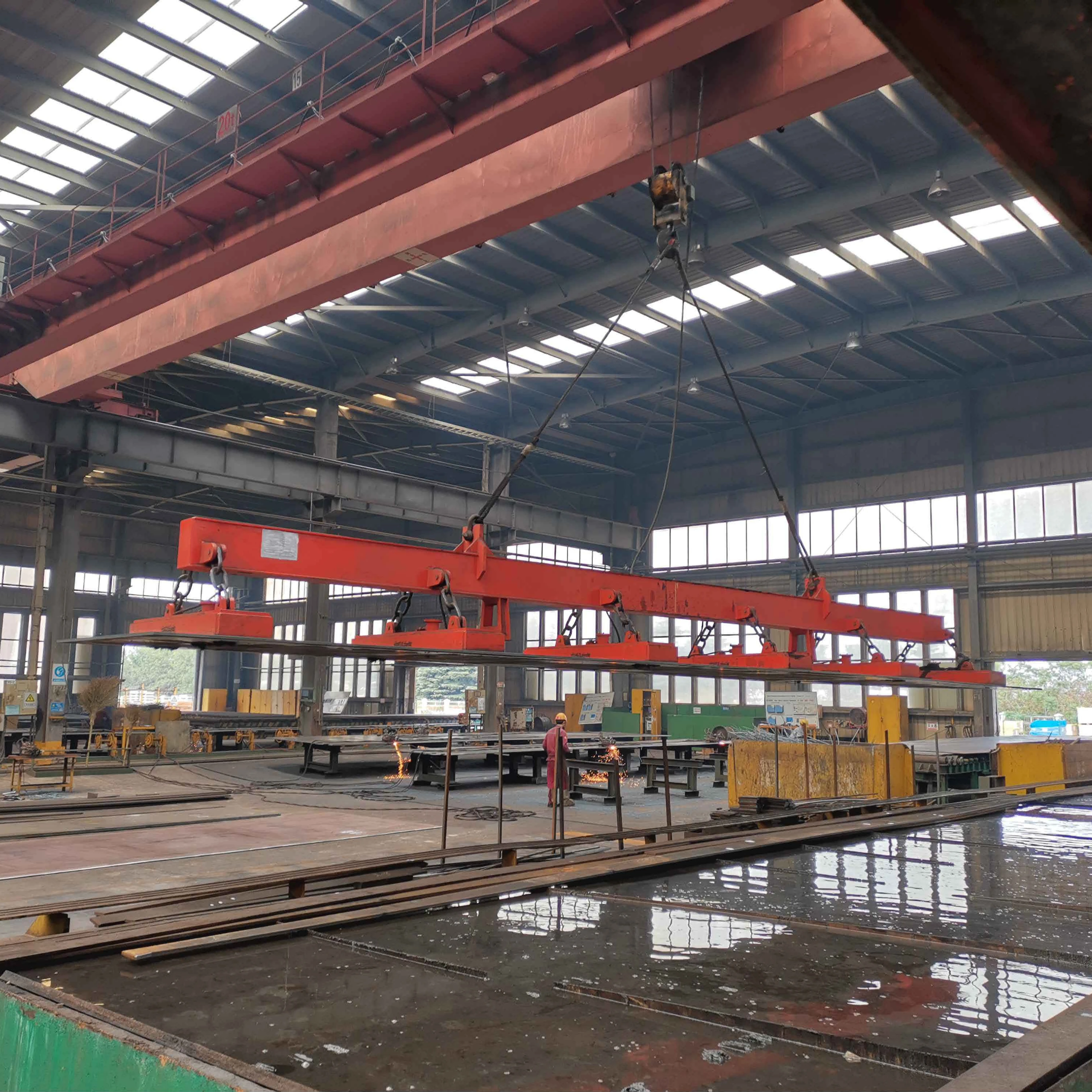  China professional manufacturer large power weight lifting MW 84 series electro magnet electromagnetic lifter for steel