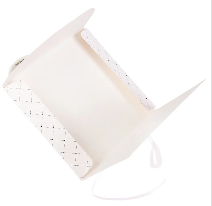 Custom Thank You Cards Wedding Invitation Cards Ribbon Greeting Cards with Envelopes