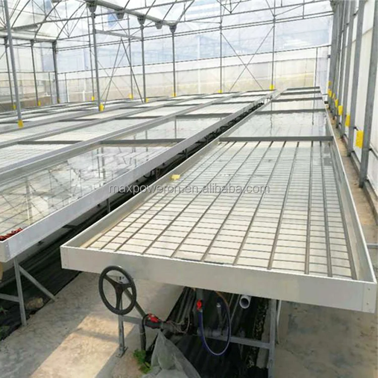 Greenhouse Ebb Hydroponic Flood Grow Tables