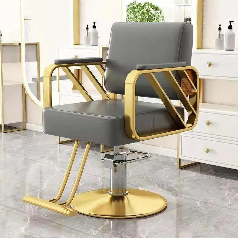 High quality barbershop hair chair high-grade adjustable special hair cutting chair barber stool