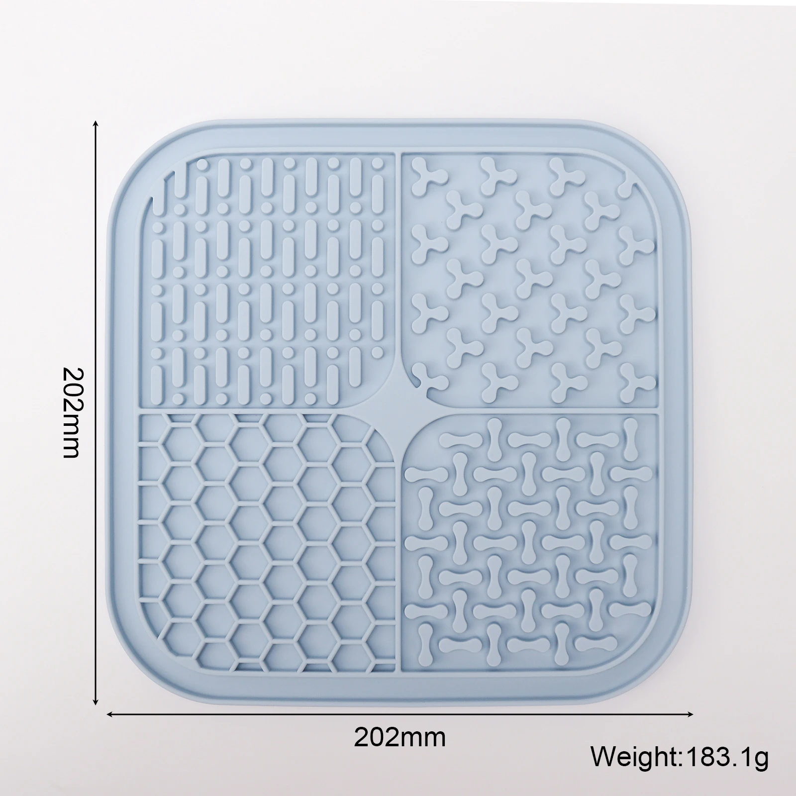 Горячая Распродажа коврик для собачьих лапок экологичный силиконовый ласки домашних животных с медленной