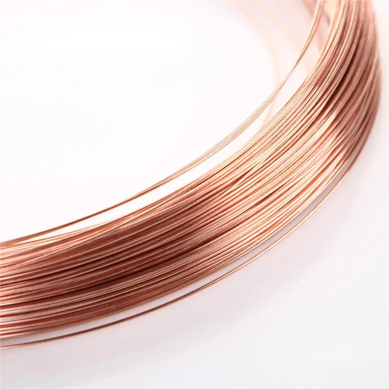 GP half hard rose red copper wire half hard diameter 0.2mm - 4.5mm findings wholesale price factory direct