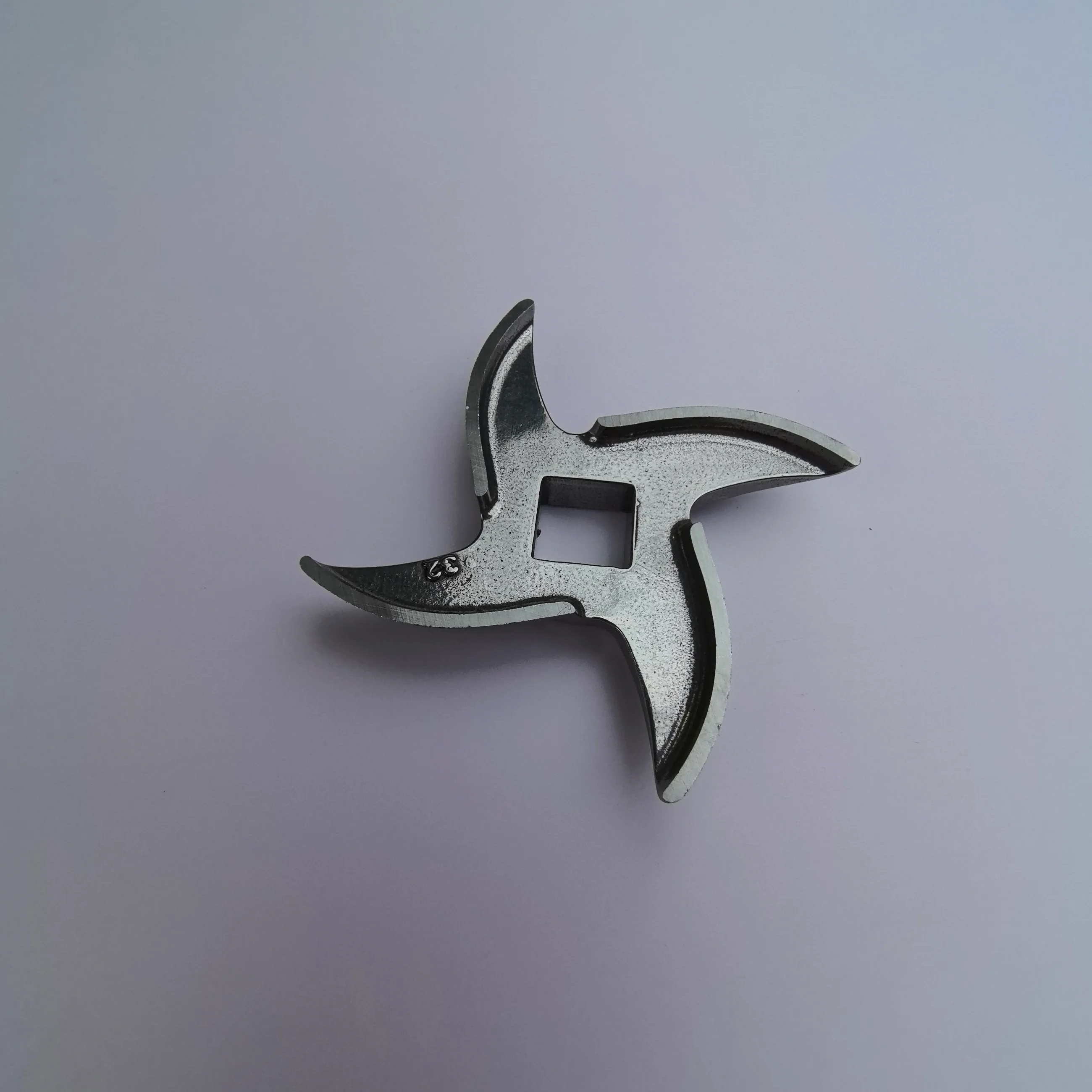 Sharp Multi-blade #12/32 Meat Grinder Cutting Meat Grinder Cross Knife Stainless Steel Machining Services English Laser Printing