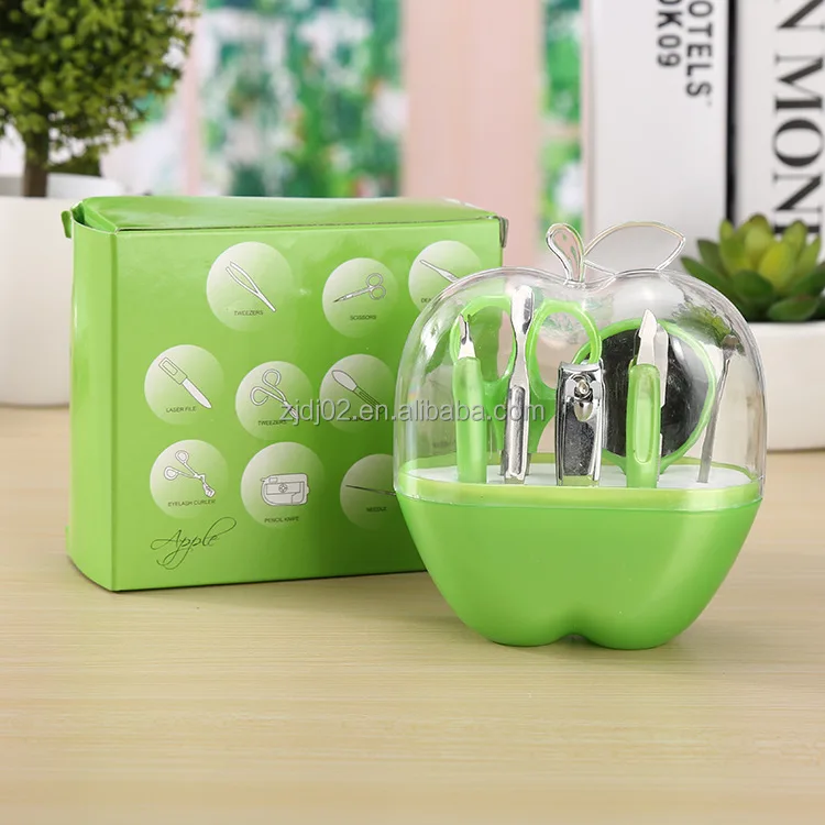 7.8.9.10.12 pieces set beauty nail tool set manufacturers gift custom LOGO nail clipper nail clipper set for baby