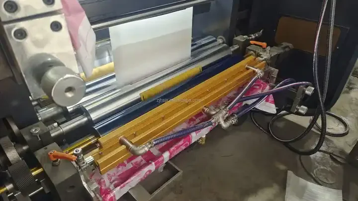 YTB-4600 высокая скорость 4 вида цветов крафт-бумаги Флексографические принтеры флексографская печатная машина