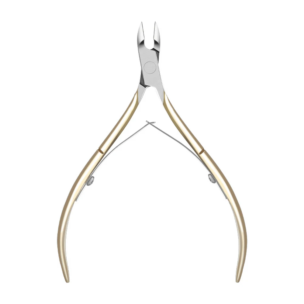 Professional golden color best Vietnam nghia cuticle nail nipper
