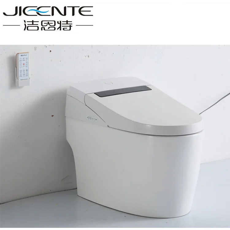 Full Function Floor Mount Automatic Smart Toilet Intelligent