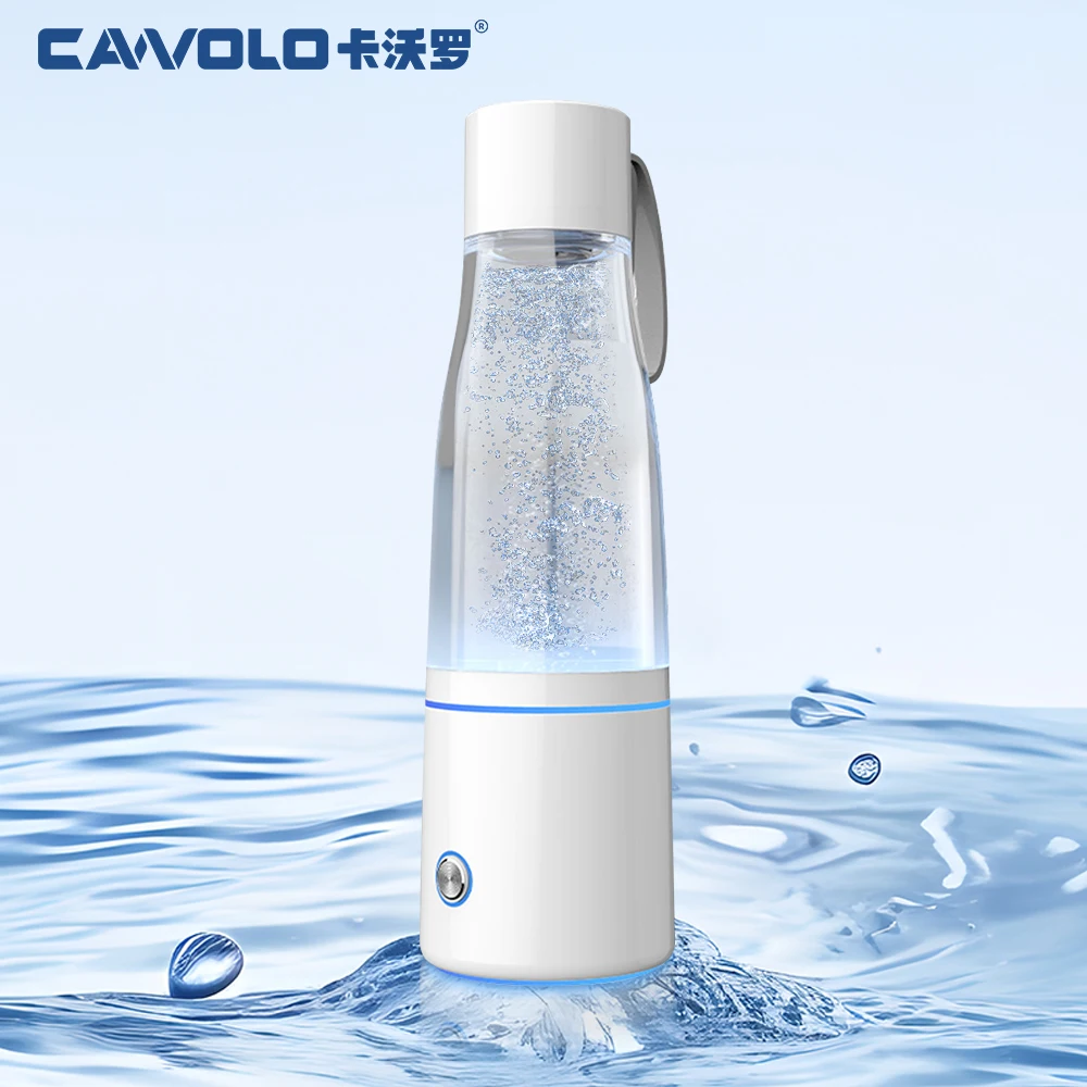 New Portable Hydrogen Water Bottle Hydrogen Water Generator with SPE/PEM Technology 5000PPB Pure Hydrogen Rich Concentration