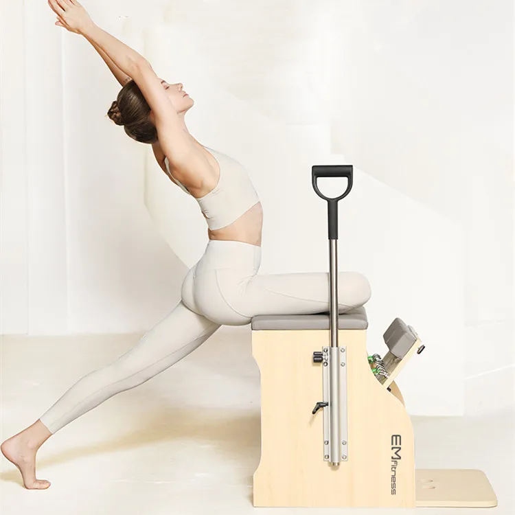 wholesale gym fitness equipment Pilates Reformer Machine Spring Yoga Pilates Combo Pilates Chair