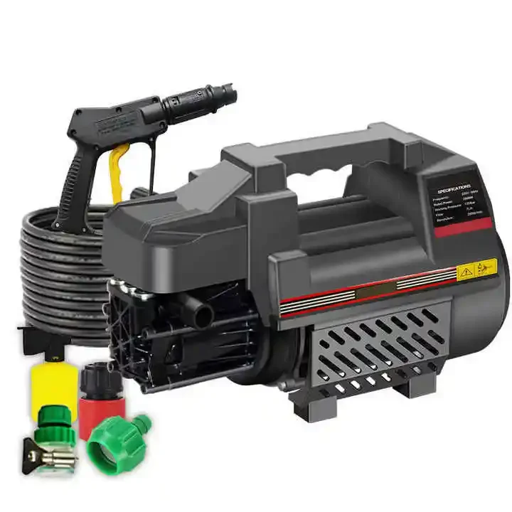 New Popular Professional 1800W Car Washing Machine For High Pressure Cleaning With Foaming Bottle Water Pump Car Washer