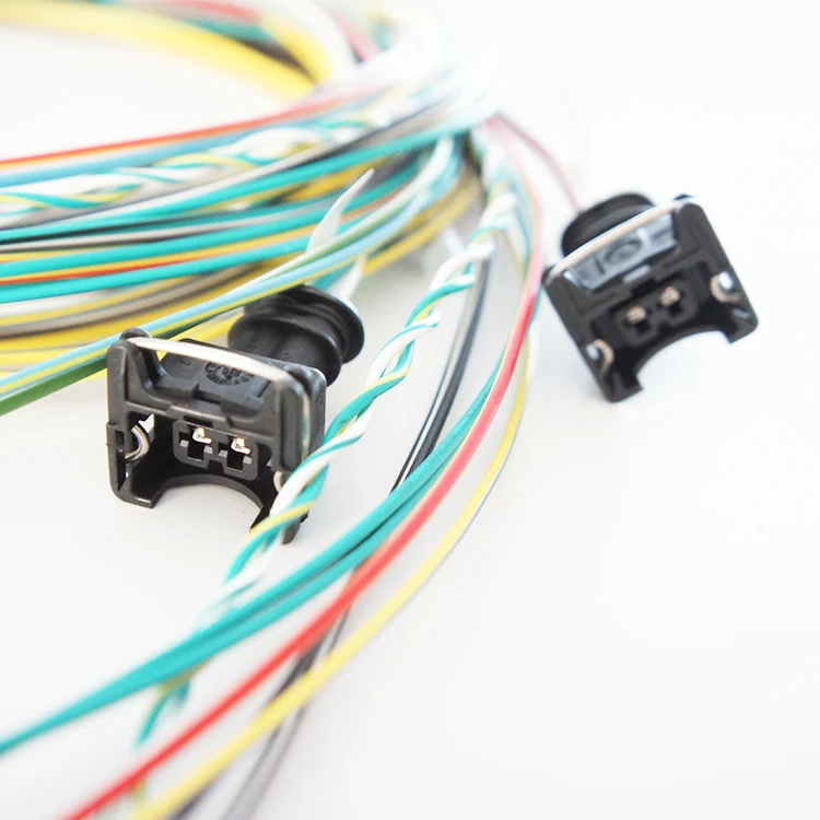 Производство под заказ Tyco AMP Автомобильный разъем ECU 34pin Штекерный кабель в сборе
