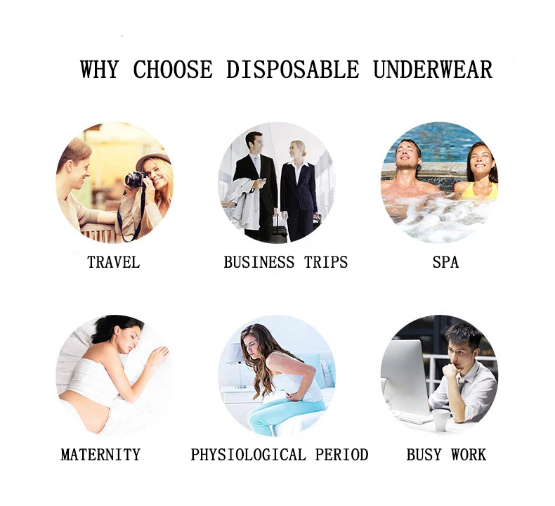 Женское одноразовое 100% из чистого хлопка, 5 шт в упаковке нижнее бельё для девочек Дорожная трусы белое нарядное платье без рукавов для девочек детское нижнее белье