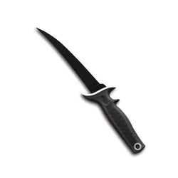 5Cr15MoV stainless steel Fishing Knife Non-Slip Corrugated Style Rubber and Plastic Handle Hunting Survival Knife