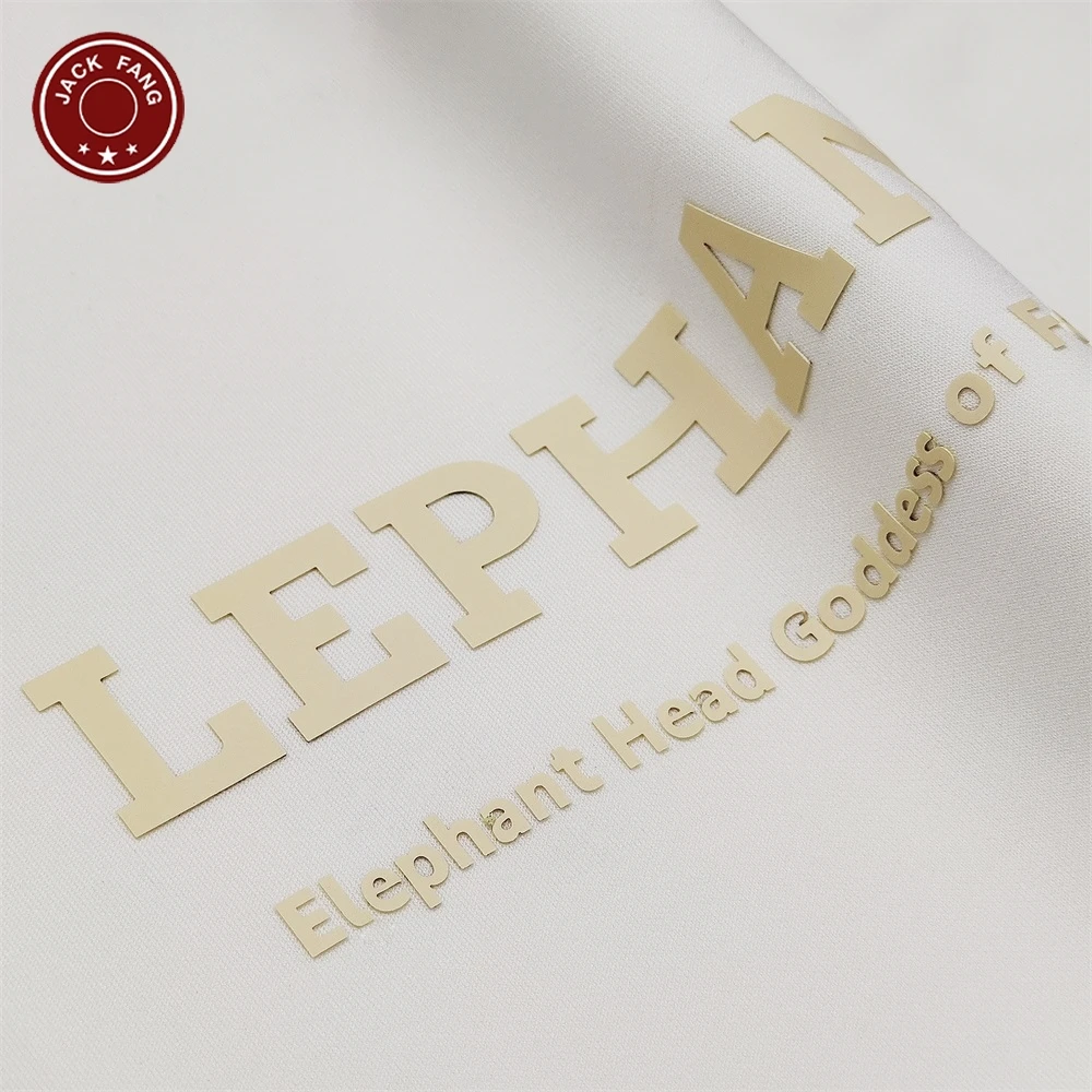 Custom 3D Stereoscopic Silicone Printing Thermal Transfer Label Using Clothing Rubber Transfer Printing Label For Heat Transfer