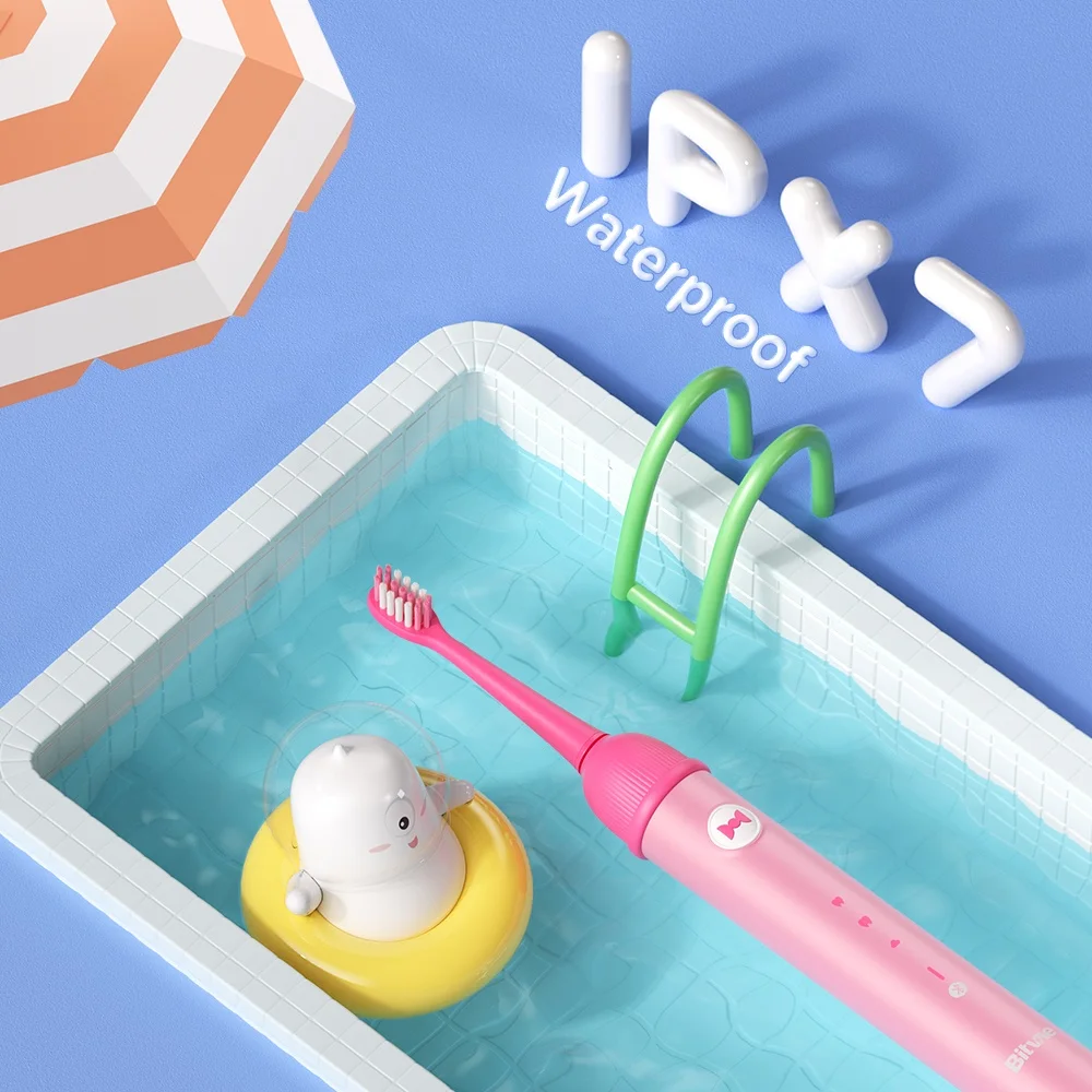 Bitvae BV K7S Smart APP Kids Sonic Electric Toothbrush with Pressure Sensor