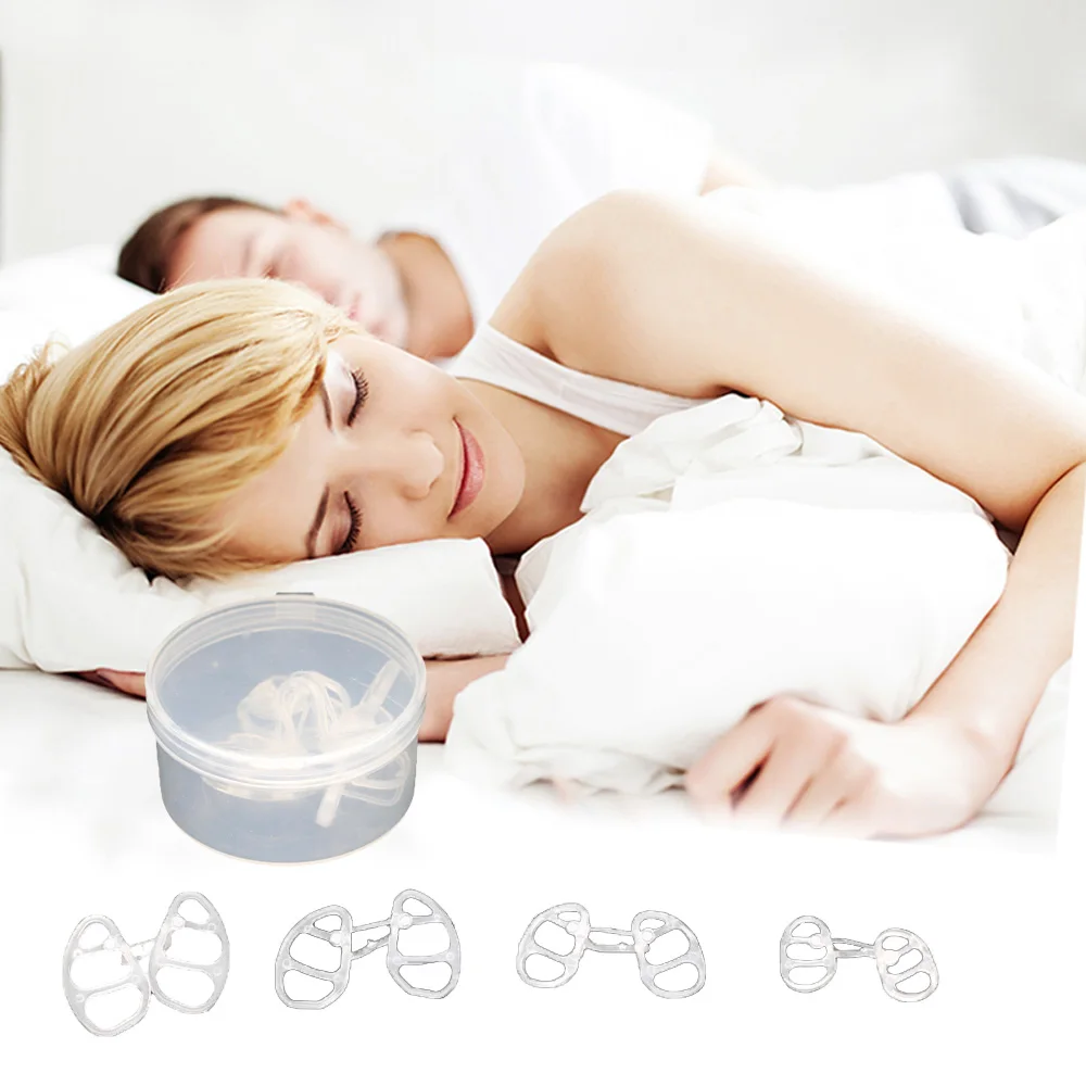 Customization Products Anti Snoring Ring Nasal Dilators Soft Silicone Nose Rings