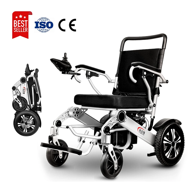 New Arriving Lightweight Power Wheelchair Folding Elderly Electric Wheelchair