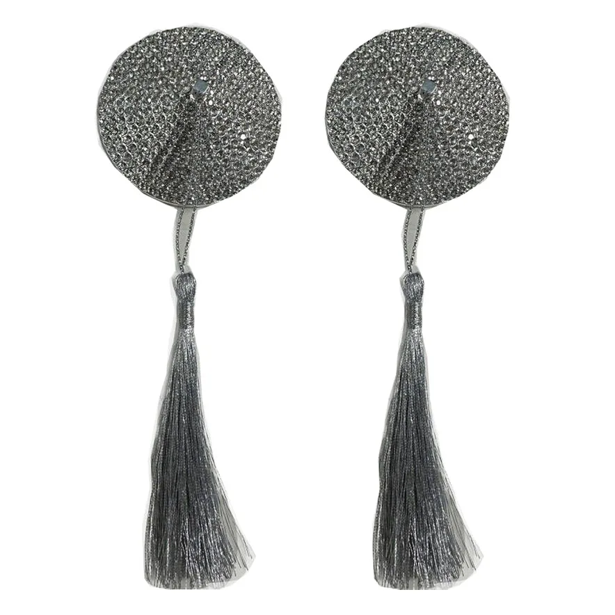 Wholesale Factory Womens Diamond Rave Reusable Pasties Adhesive Sexy Rhinestone Beach Nipple Covers