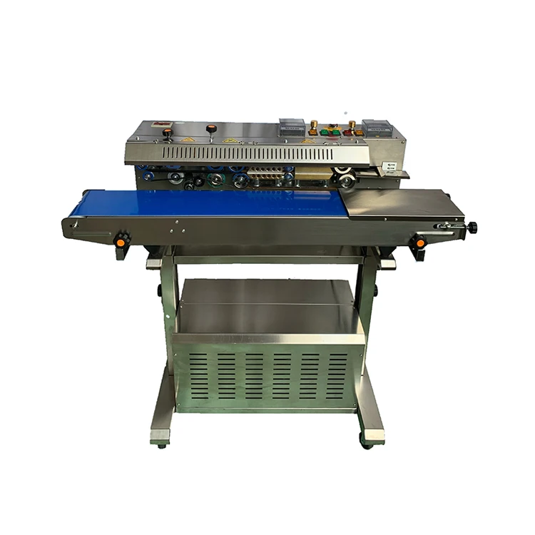 Automatic Solid Ink Printing Continuous Vacuum Nitrogen Gas Flushing Aluminum Plastic Bag Heat Sealing Machine