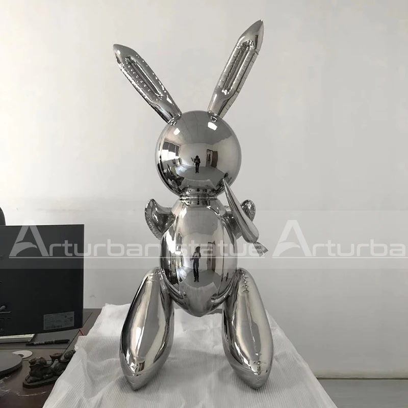 Indoor Home Decoration Modern Art Sculpture Balloon Rabbit Sculpture