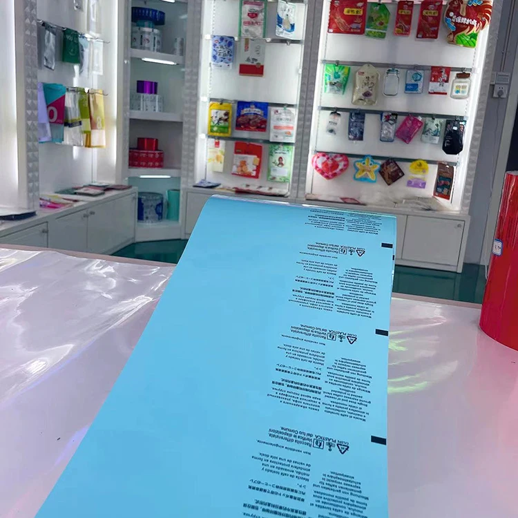 Factory Supply High Quality Custom Biscuits Cookie Aluminium PE Plastic Laminating Plastic Auto Packing Film