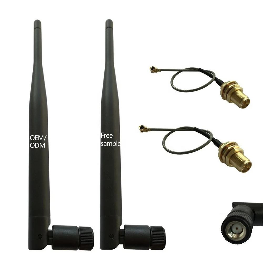 915Mhz Flexible Antenna Antenna SMA 910Mhz - 920Mhz(915Mhz) / 5Dbi 915Mhz Rubber Duck Antenna RP-SMA Connector