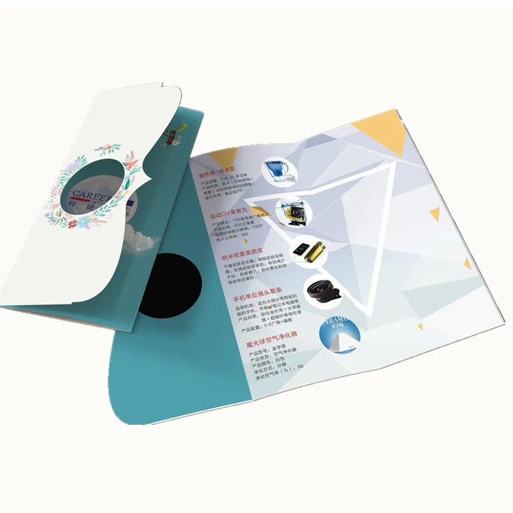 Wholesale Bulk Round Cheap Custom Pocket Brochure/Poster Printing