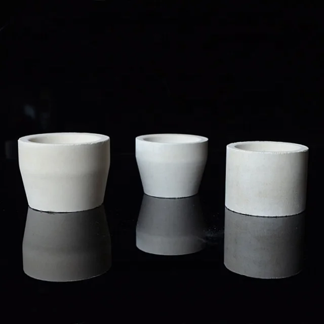 Bowl of магнезитовой Ash, bowl bone ash, Crucible
