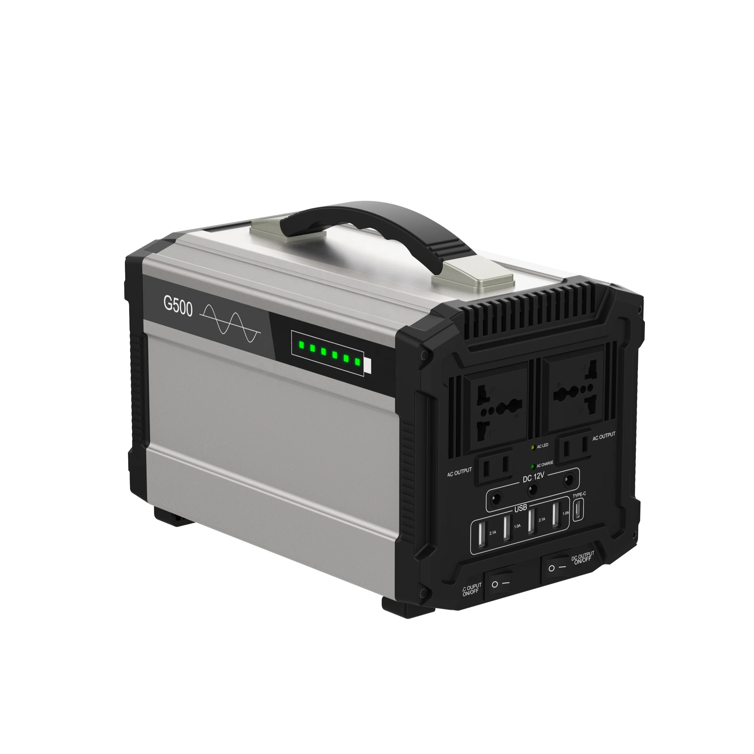 
Camping 500Wh Generator UPS Lithium Battery Solar Power Bank Rental 500W 1000W 2000W Portable Power Station 