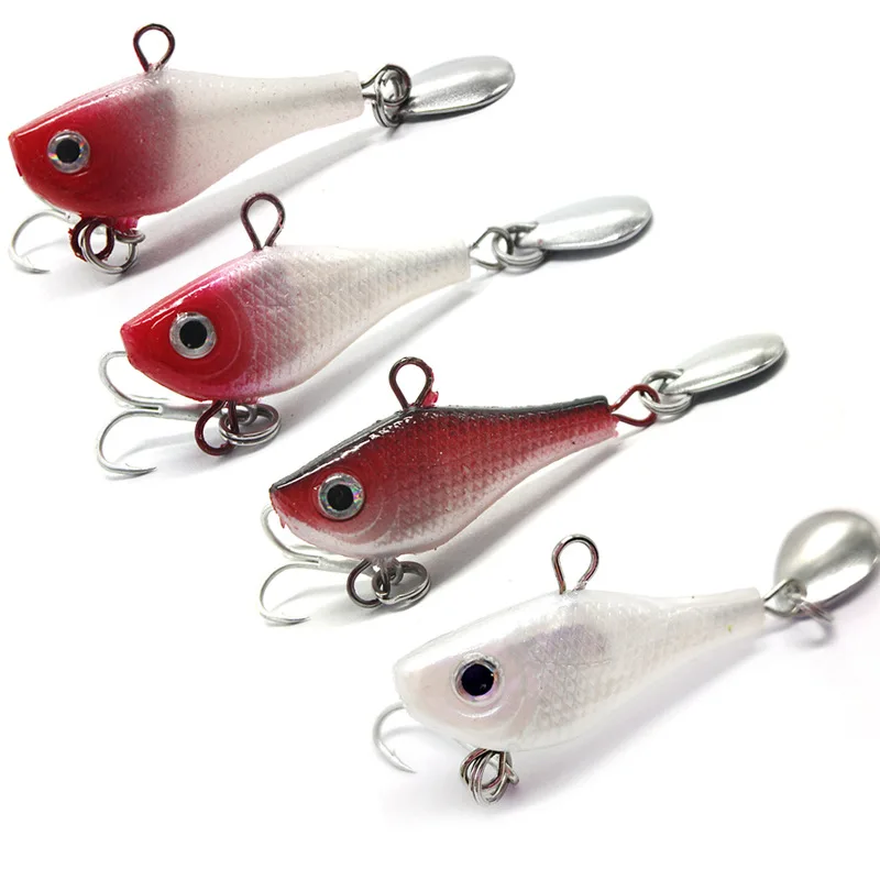 High quality soft bait swimming layer covered lead fish 4.5cm5.5g small soft soft VIB fresh water bait