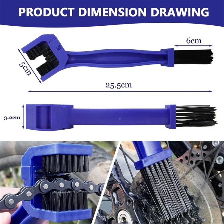 Wholesale Bike Chain Cleaner Washer Bicycle Motorcycle Chain Cleaning Brush Tool