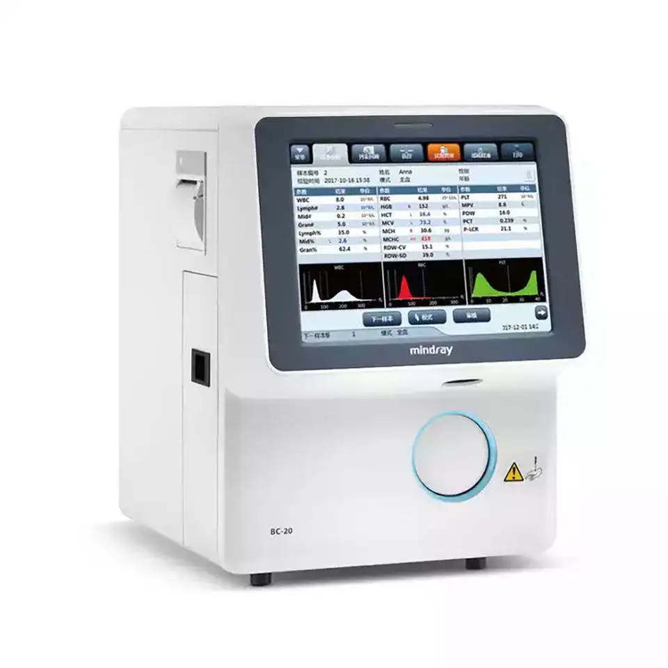 Factory Wholesale CBC Machine 3 Parts Blood Analysis System Mindray BC-10 Auto Hematology Analyzer