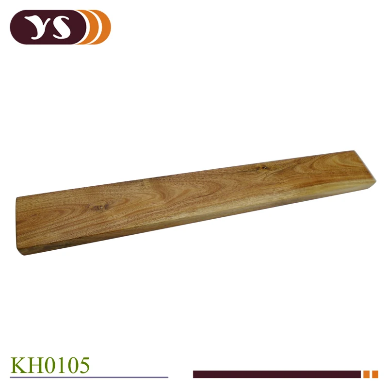 New Wall Mount Wooden Magnetic Knife Strip Walnut wood Knife Holder Strong Magnetic Knife bar for wall