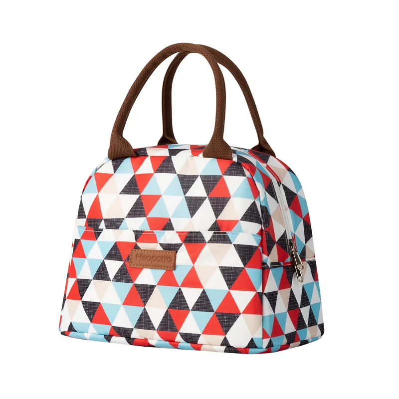 Heopono Women Men Work Picnic Trip Lightweight Simple Elegant Reticule Lunch Bag Buy Box Handbag Insulated Beach Bag Cooler