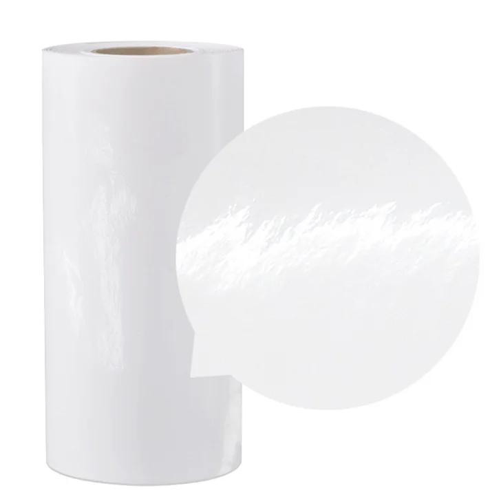 Wholesale vinyl sticker material glossy matte vinyl white pvc printing self adhesive vinyl roll