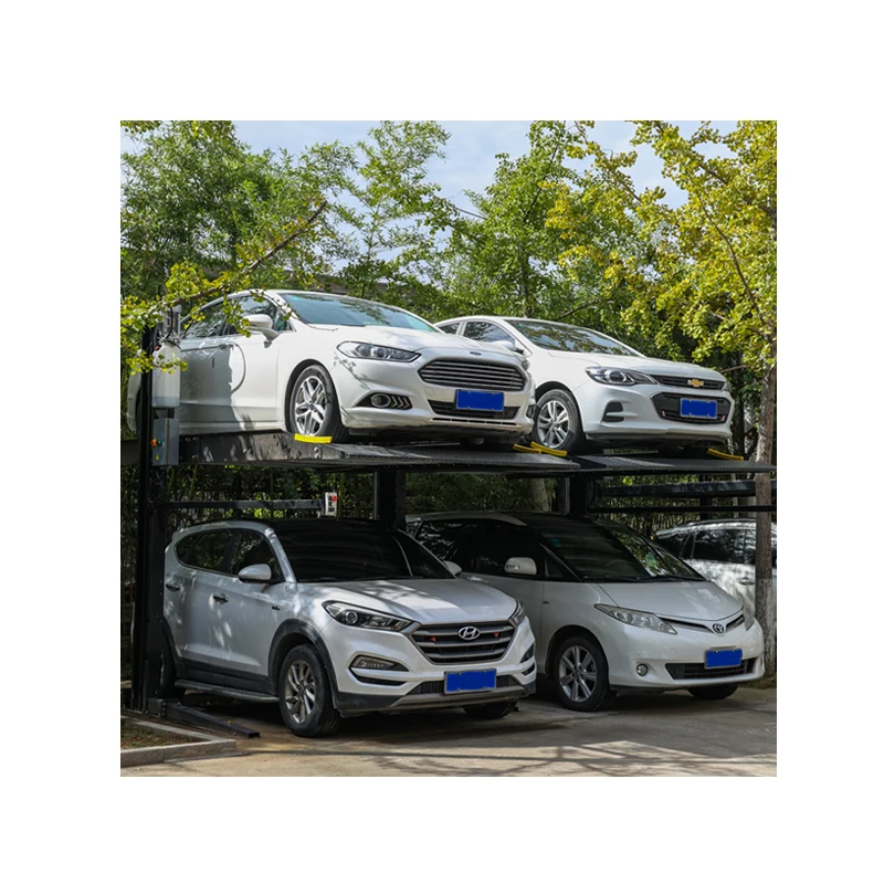 Manufacturer Promotional Car Lift Parking Equipment Hydraulic Parking Lift 6 Cars