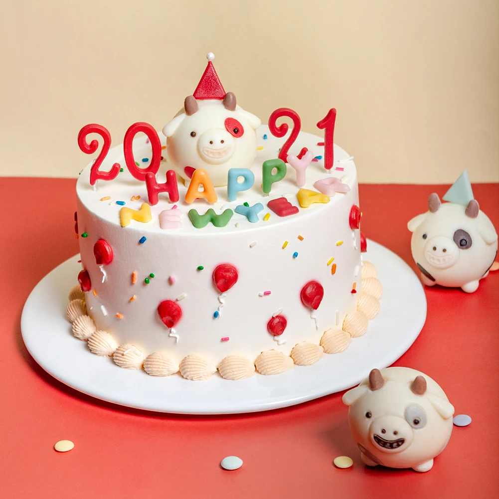 
Eid Golden Glitters Press Sandy Sugar Cube Paste Fondant 3d Doll Candy Chocolate For Cake Decorations 