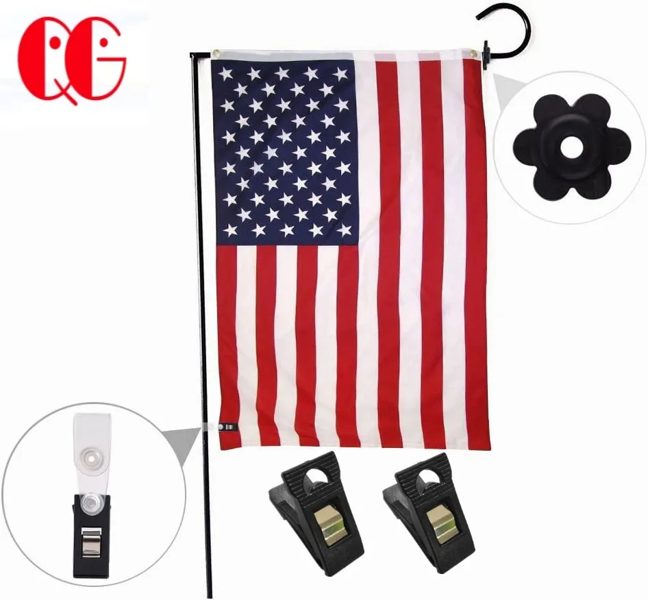 Plastic Anti- wind clip clamp exquisite  ID Card Name Tag holder for book memo clothing Garden Flag Poles Stands accessories