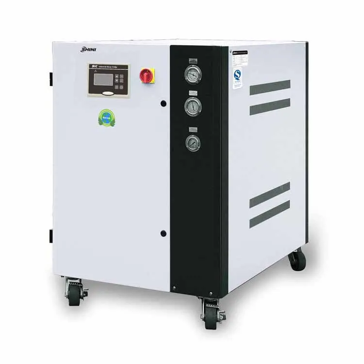 Shini Industrial High Cooling Capacity Water Cooled Water Chiller / SIC-W Energy Saving Water Chiller for Injection Molding