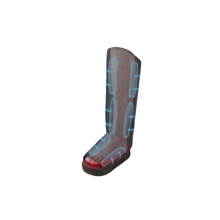 Foot and Leg Massager Shoes Rechargeable Foot and Calf Massage Boots, Portable Compression Boot for Circulation